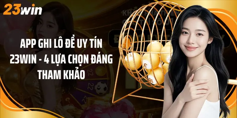 App Ghi Lô Đề Uy Tín 23Win - 4 Lựa Chọn Đáng Tham Khảo